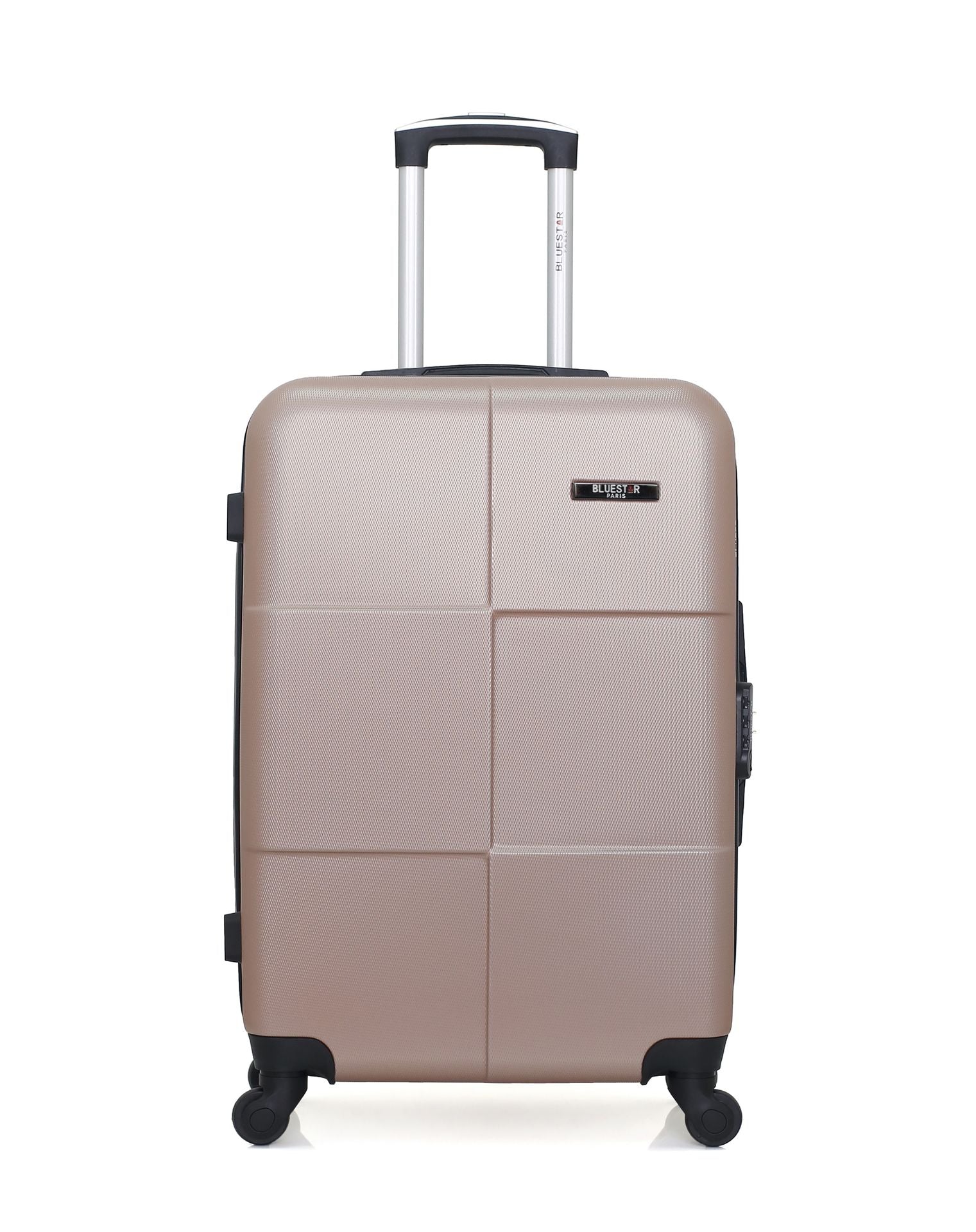 Lot de 3 Valises Rigides Taille Moyenne, Cabine et Cabine XXS MIAMI