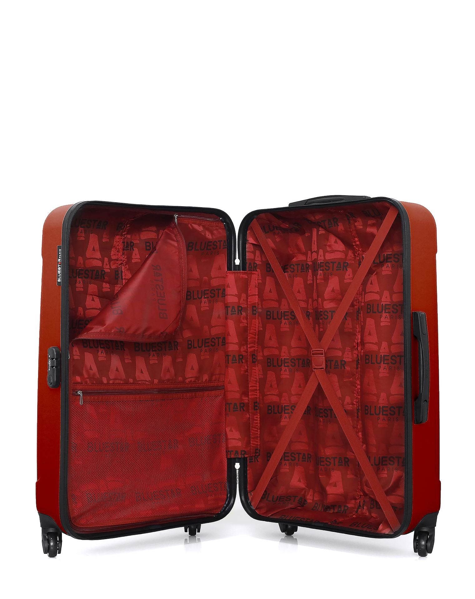 Lot de 3 Valises Rigides Grand Format, Taille Moyenne et Cabine NAPOLI