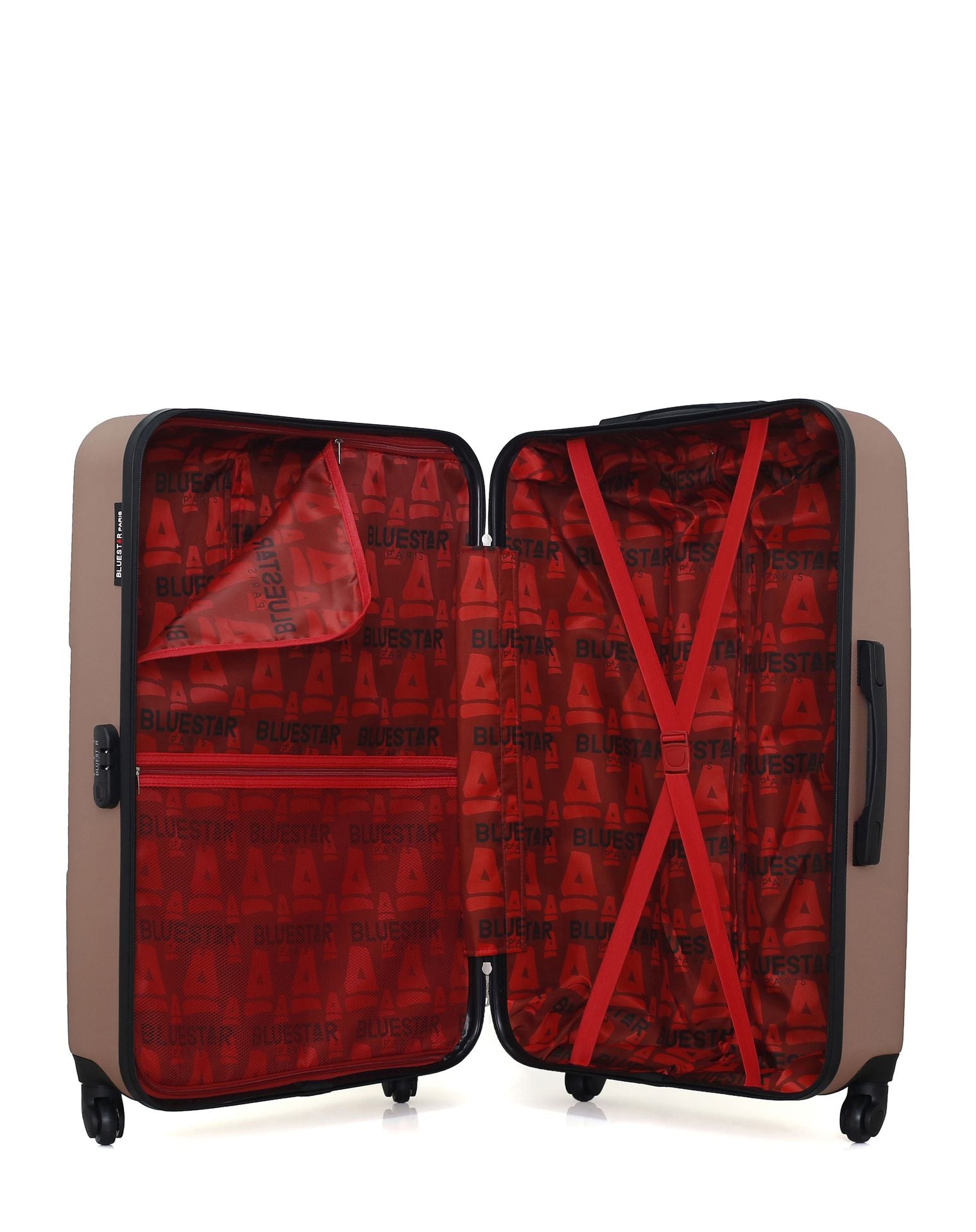 Lot de 3 Valises Rigides Grand Format, Taille Moyenne et Cabine XXS MIAMI
