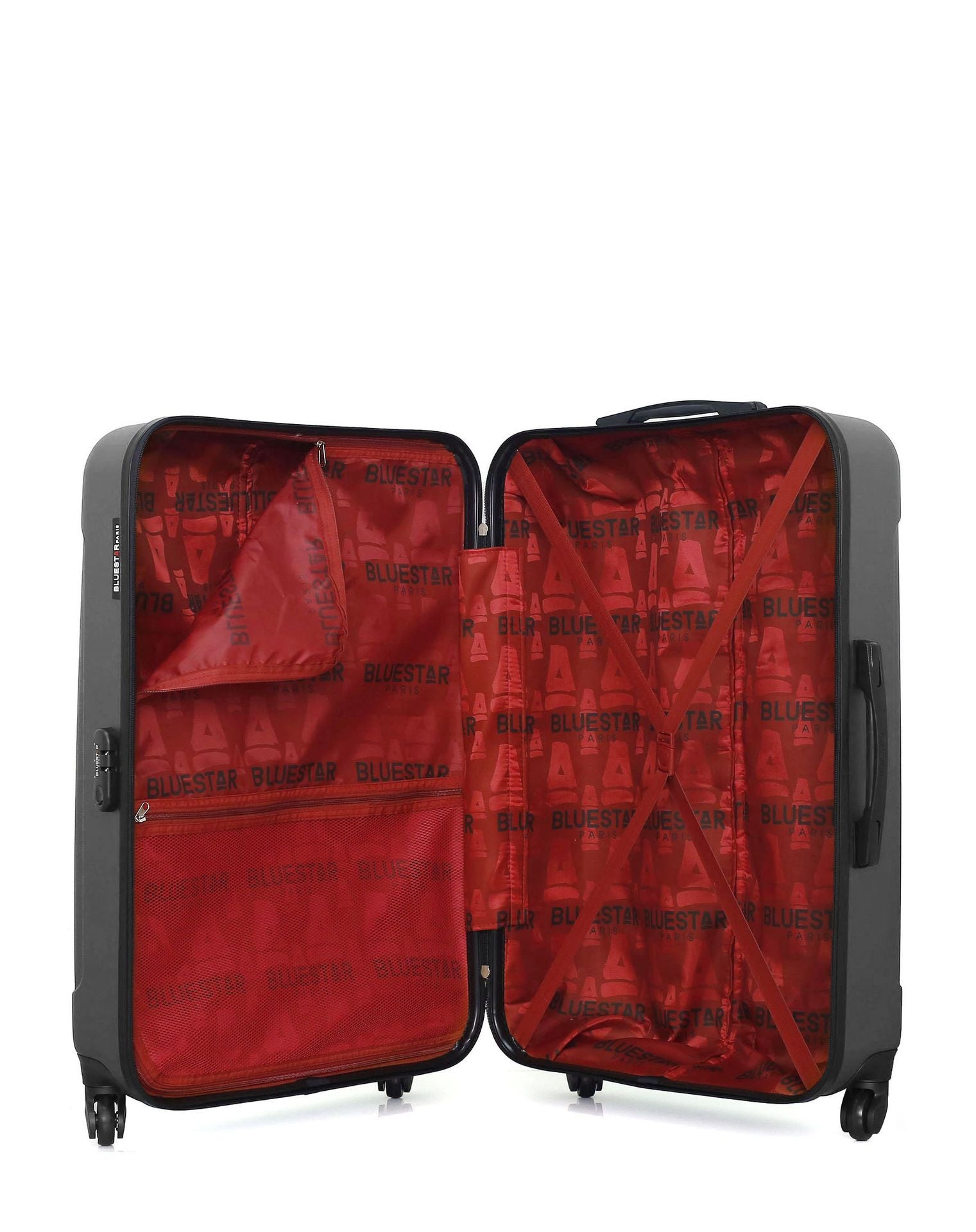 Lot de 3 Valises Rigides Grand Format, Taille Moyenne et Cabine NAPOLI