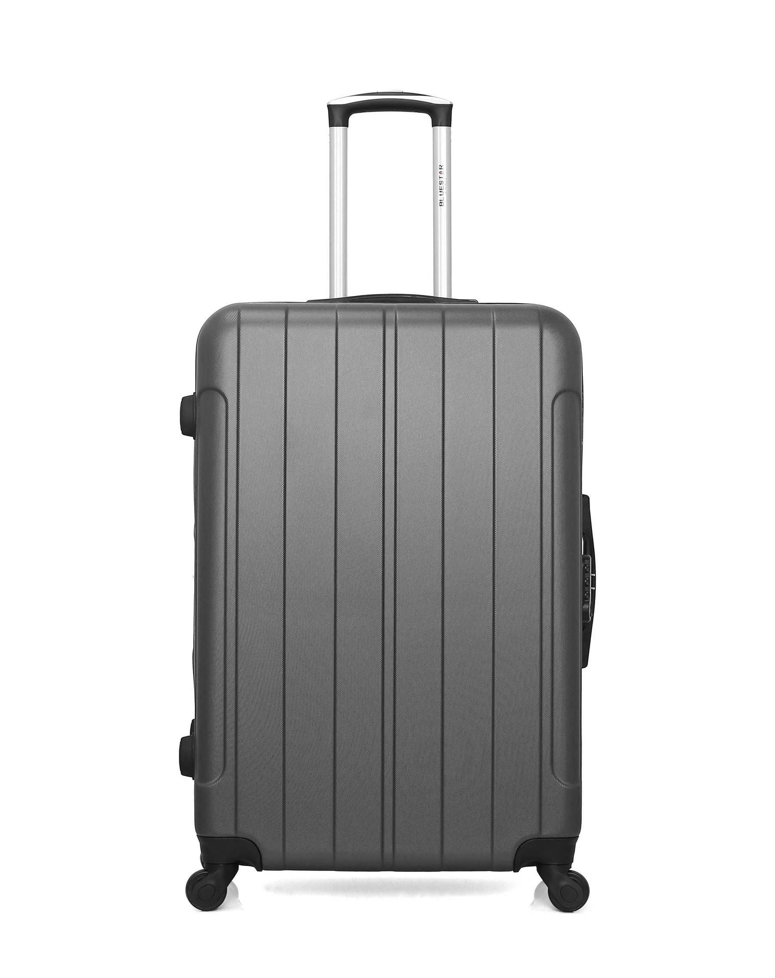Lot de 3 Valises Rigides Grand Format, Cabine et Vanity NAPOLI