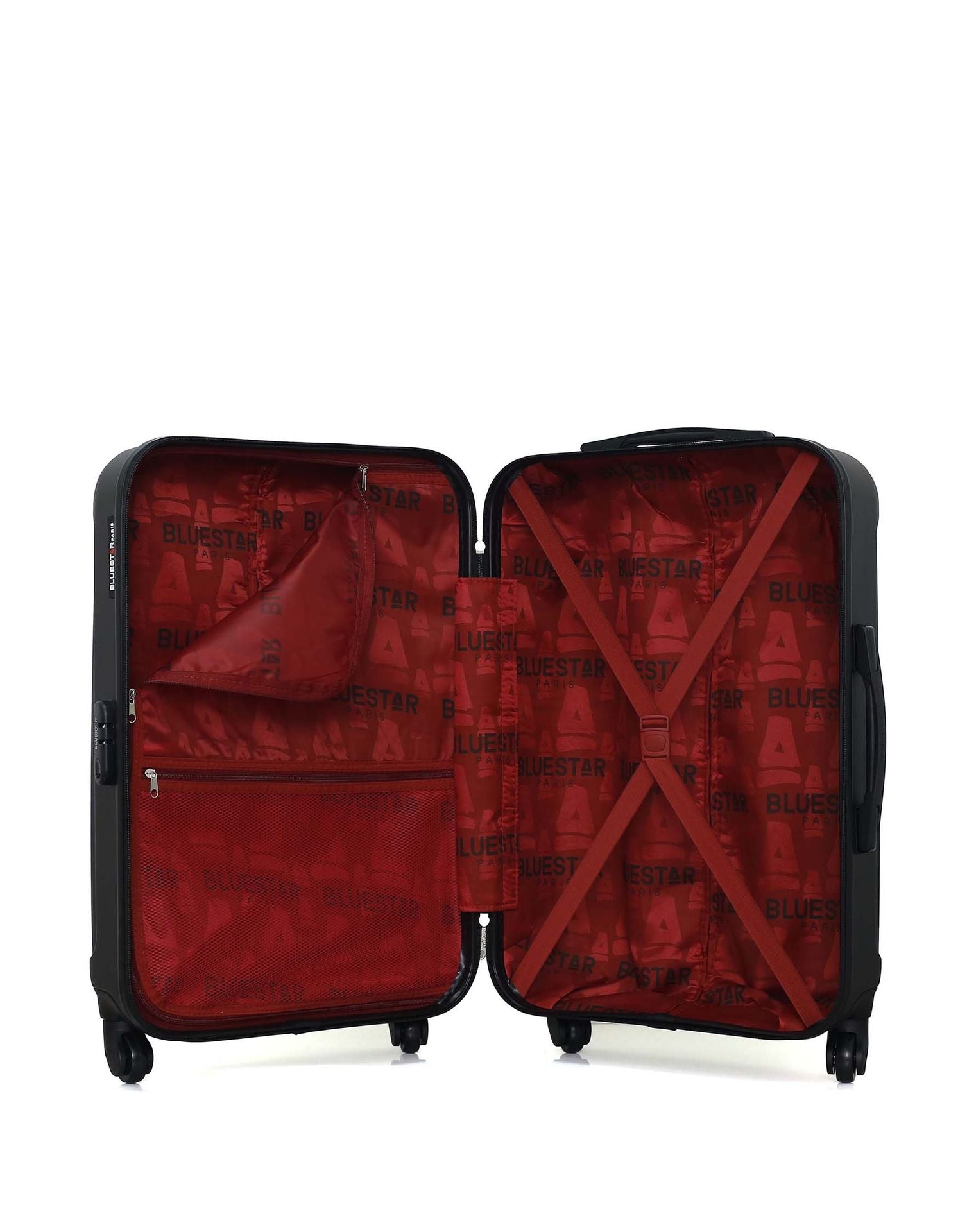 Lot de 3 Valises Rigides Taille Moyenne, Cabine et Vanity NAPOLI