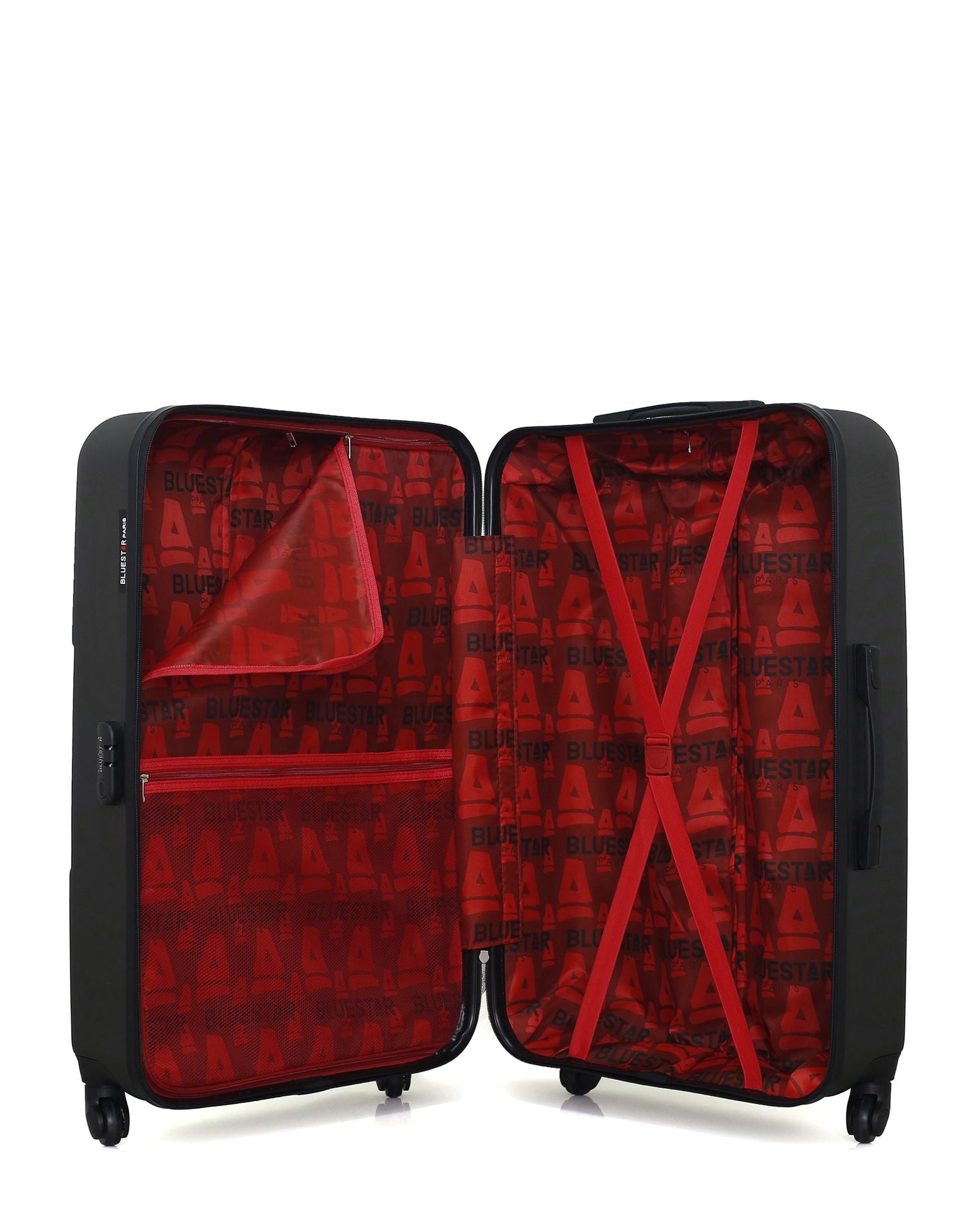 Lot de 4 Valises Rigides Grand Format, Taille Moyenne, Cabine et Cabine XXS MIAMI