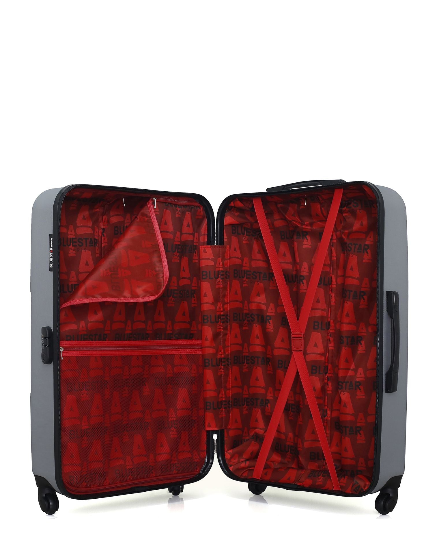 Lot de 4 Valises Rigides Grand Format, Taille Moyenne, Cabine et Cabine XXS MIAMI