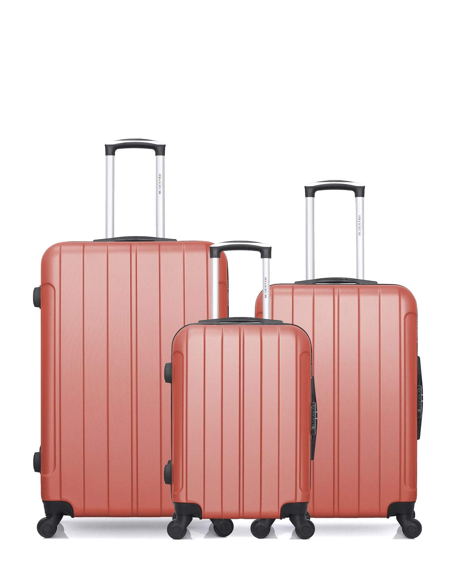Lot de 3 Valises Rigides Grand Format, Taille Moyenne et Cabine NAPOLI