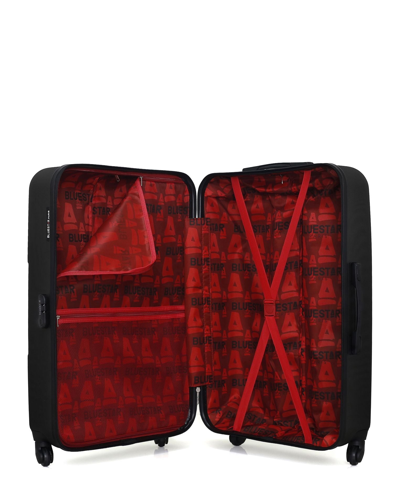 Lot de 4 Valises Rigides Grand Format, Taille Moyenne, Cabine et Cabine XXS MIAMI