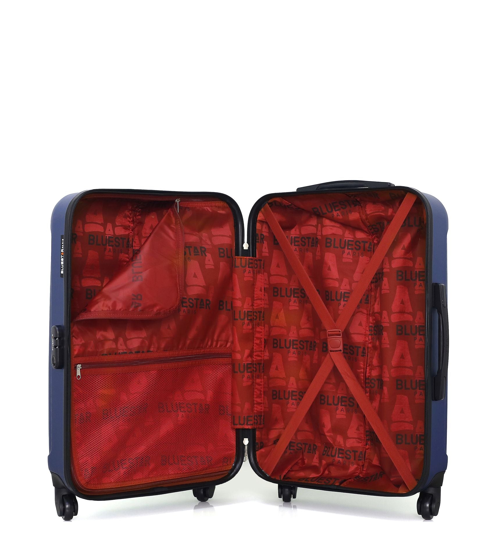 Lot de 3 Valises Rigides Taille Moyenne, Cabine et Vanity NAPOLI