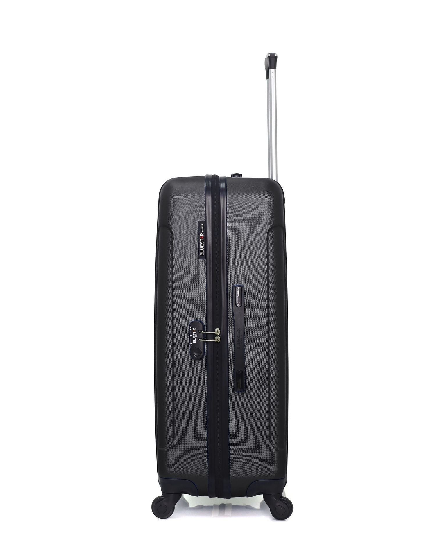 Lot de 3 Valises Rigides Grand Format, Cabine et Vanity NAPOLI