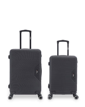 Lot de 2 Valises Rigides Taille Moyenne et Cabine WAGRAM