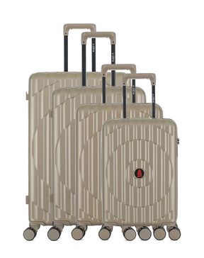 Set de 4 Valises Rigides ODEON-O
