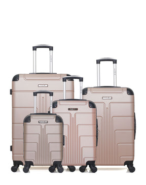 BLUESTAR - LOT DE 4 - Valises grand format, weekend, cabine et cabine XXS OTTAWA