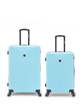 Lot de 2 Valises Rigides Grand Format et Taille Moyenne GAITE