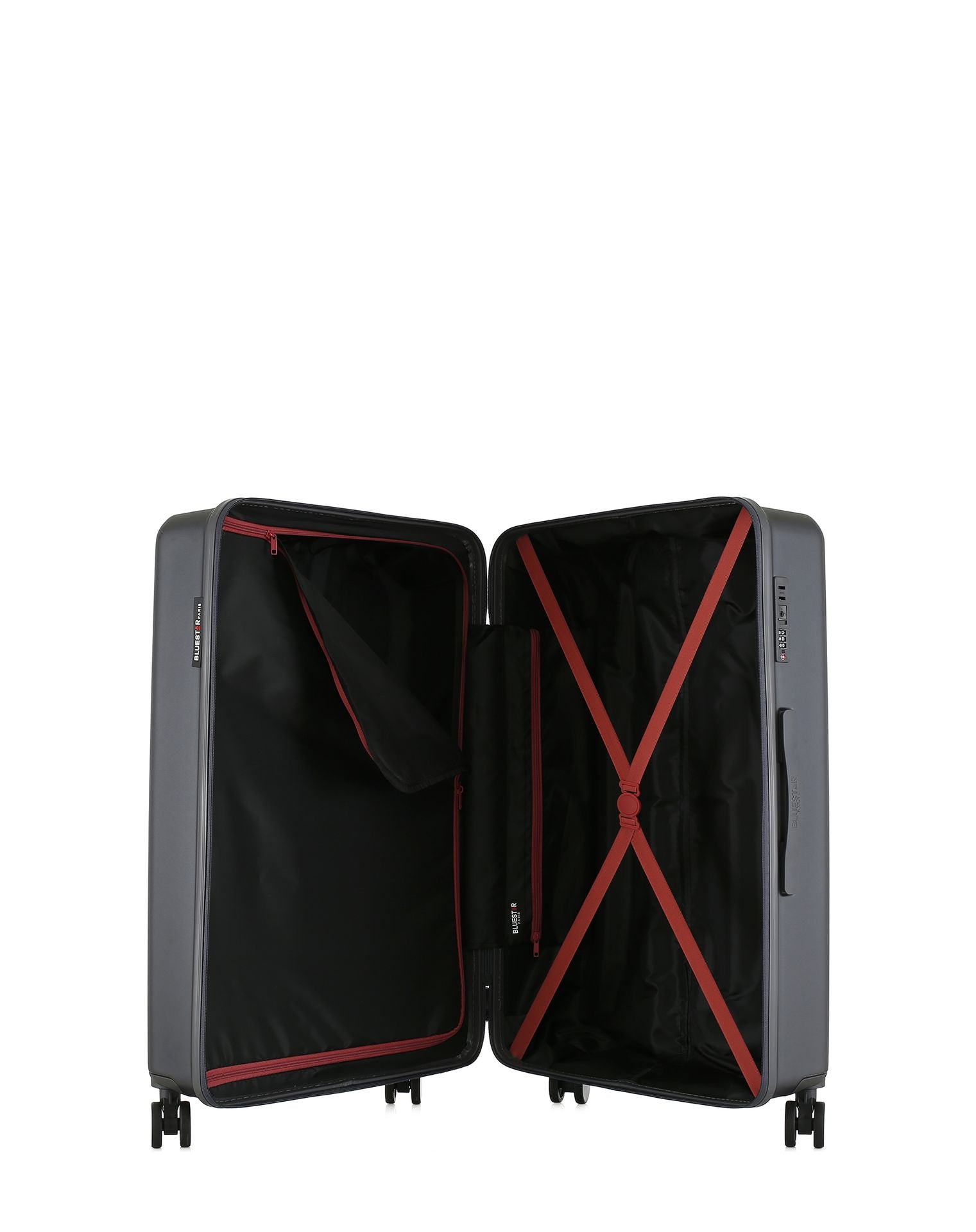 Lot de 3 Valises Rigides Grand Format, Cabine et Cabine XS ODEON