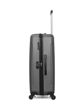 Lot de 3 Valises Rigides Grand Format, Cabine et Vanity NAPOLI
