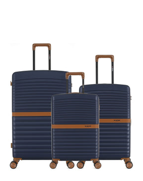 Lot de 3 Valises Rigides Grand Format, Week-end et Cabine BELAIR