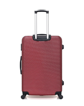 Lot de 2 Valise grand format et valise weekend LONDON