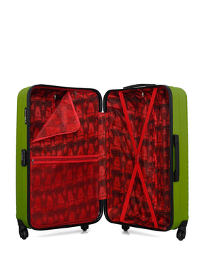 Lot de 2 Valises Rigides Grand Format et Cabine BRAZILIA