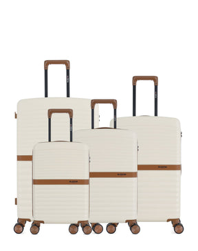 Lot de 4 Valises Rigides Grand Format, Week-end, Cabine et Cabine XS BELAIR