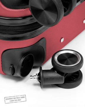 Lot de 2 Valises Rigides Grand Format et Cabine WAGRAM