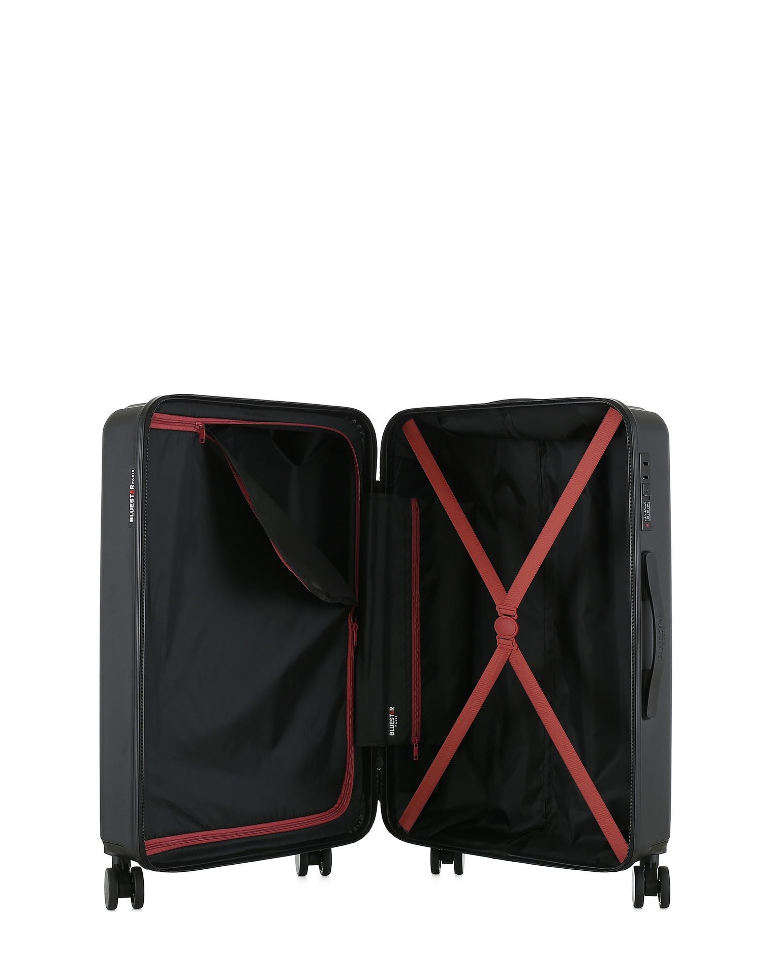 Lot de 3 Valises Rigides Taille Moyenne, Cabine et Cabine XS ODEON
