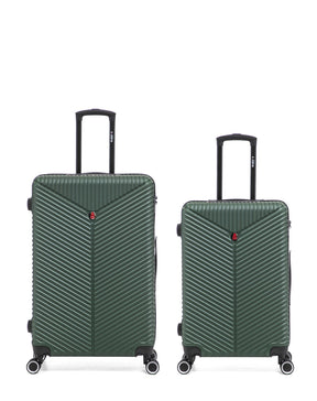 Lot de 2 Valises Rigides Grand Format et Taille Moyenne GAITE
