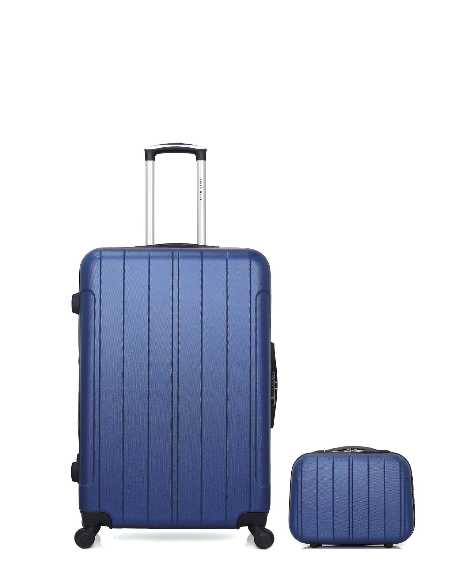 Lot de 2 Valises Rigides Grand Format et Vanity NAPOLI