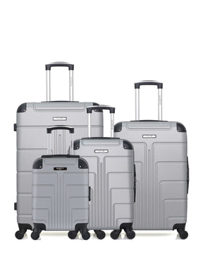 BLUESTAR - LOT DE 4 - Valises grand format, weekend, cabine et cabine XXS OTTAWA