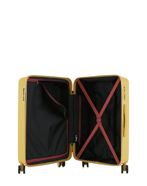 Lot de 2 Valises Rigides Taille Moyenne et Cabine XS ODEON