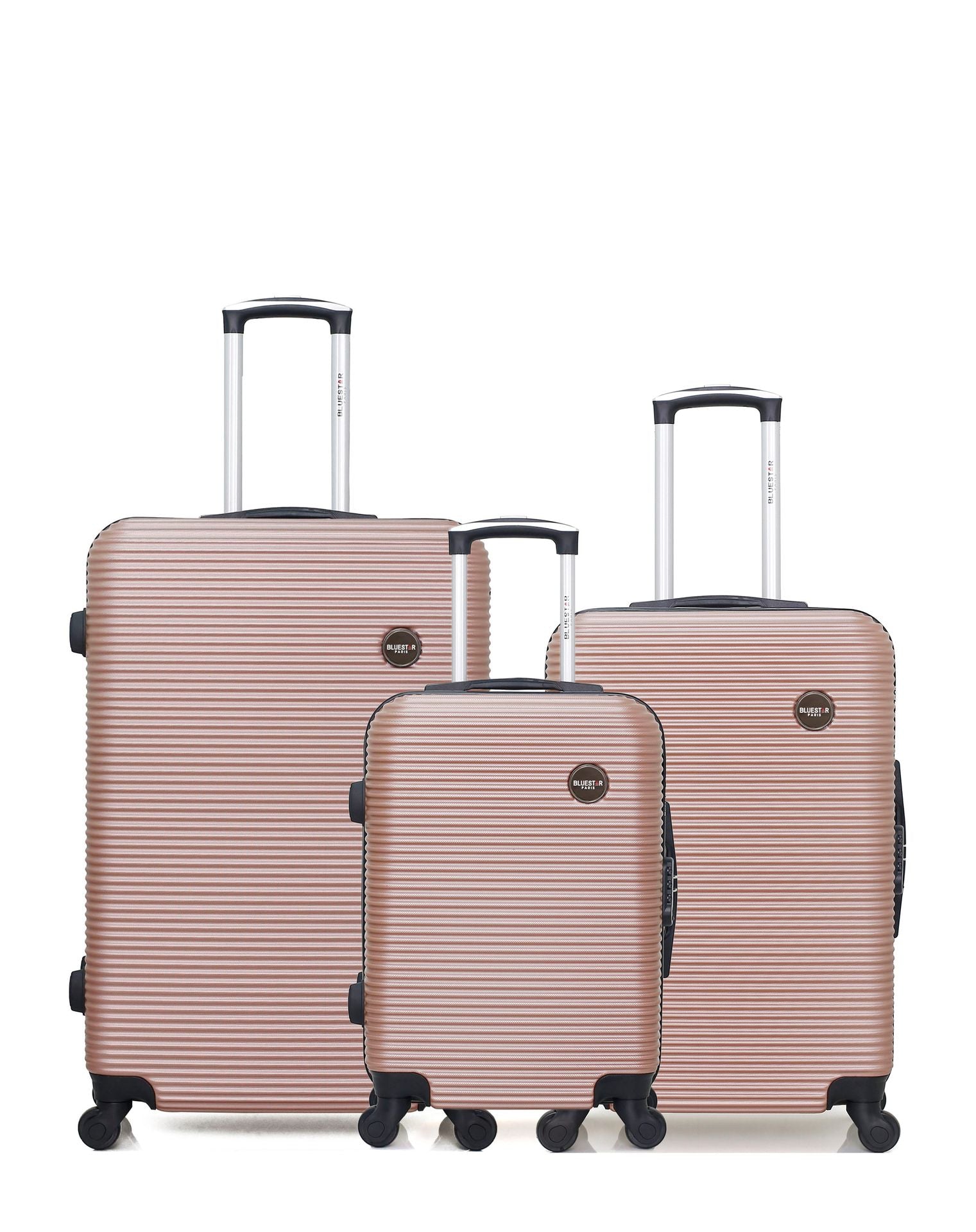 BLUESTAR - LOT DE 3 - Valises grand format, weekend et cabine LONDON