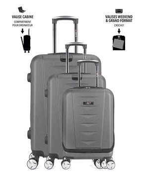 Valises AJACCIO Set de 3