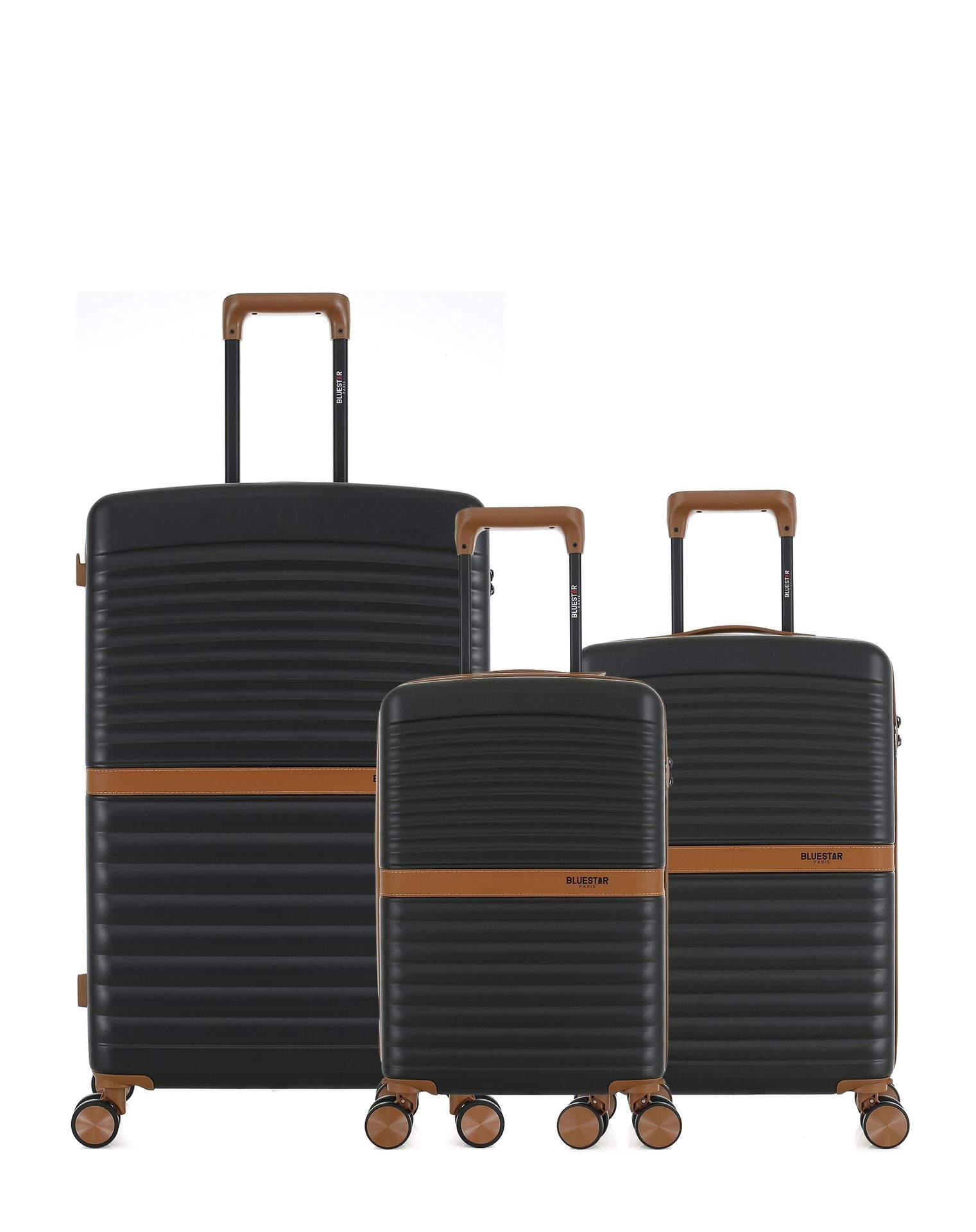 Lot de 3 Valises Rigides Grand Format, Cabine et Cabine XS BELAIR
