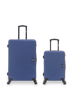Lot de 2 Valises Rigides Grand Format et Cabine WAGRAM