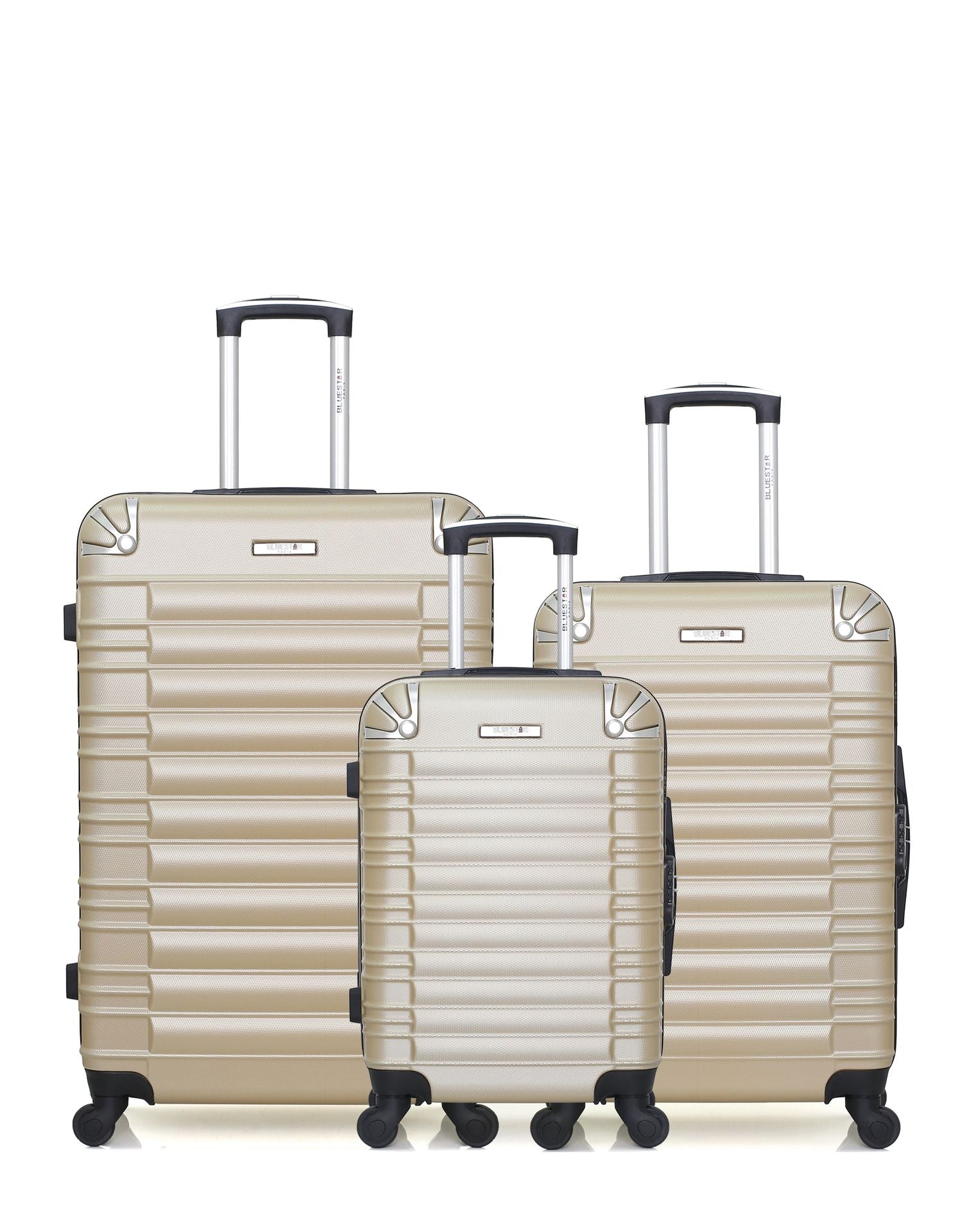 Lot de 3 Valises Rigides Grand Format, Taille Moyenne et Cabine LIMA