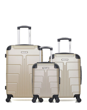 BLUESTAR - LOT DE 3 - Valises weekend, cabine et cabine XXS OTTAWA