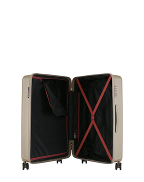 Lot de 3 Valises Rigides Grand Format, Taille Moyenne et Cabine XS ODEON