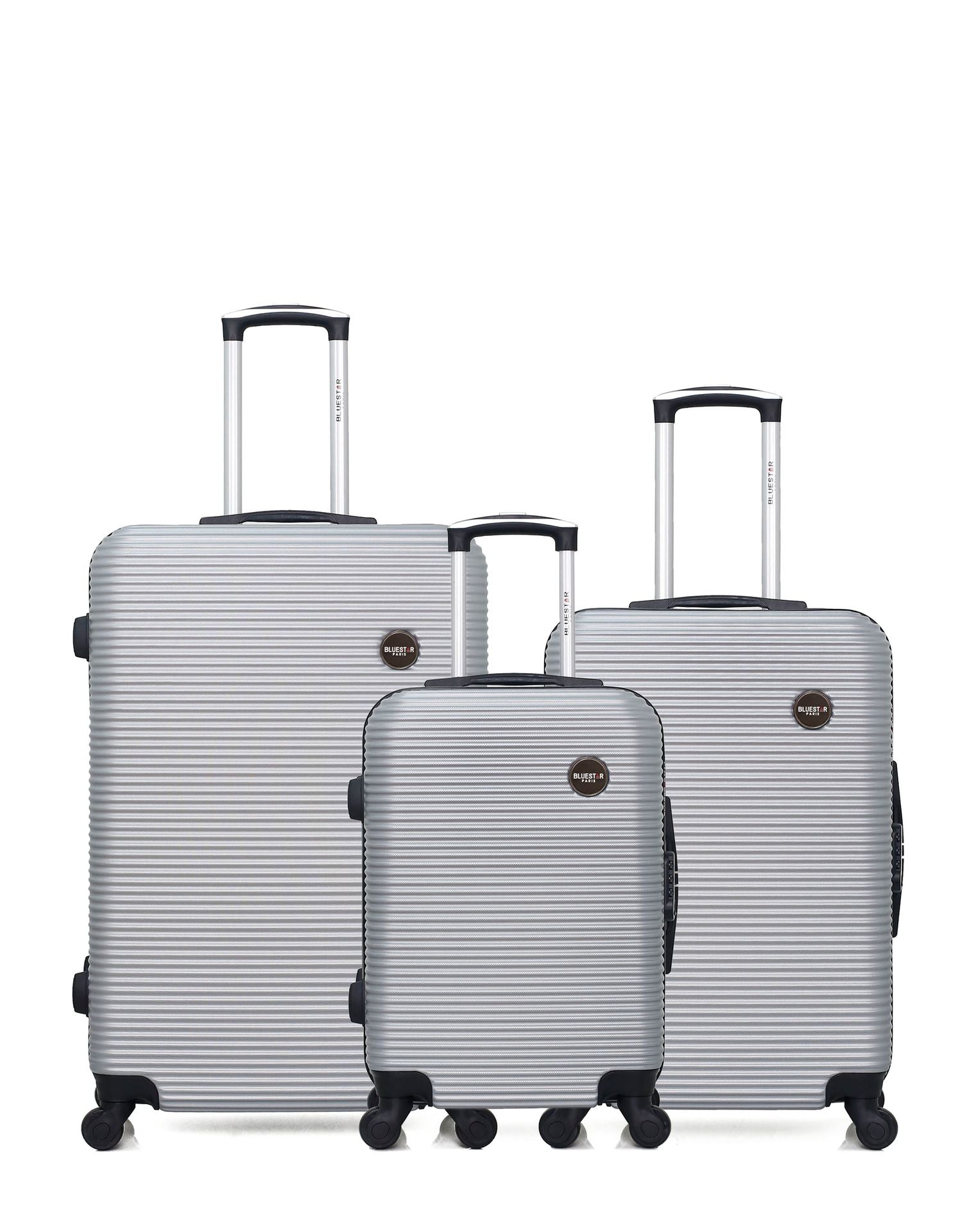 BLUESTAR - LOT DE 3 - Valises grand format, weekend et cabine LONDON