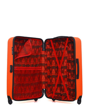 Lot de 2 Valise grand format et valise weekend LONDON