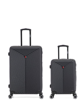 Lot de 2 Valises Rigides Grand Format et Cabine GAITE