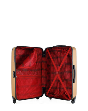 Lot de 2 Valises Rigides Grand Format et Cabine BUCAREST