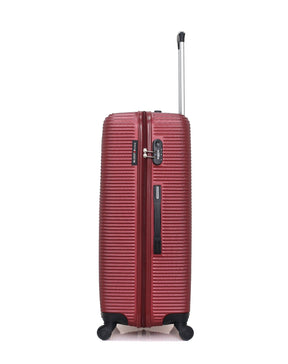 Lot de 2 Valise grand format et valise weekend LONDON