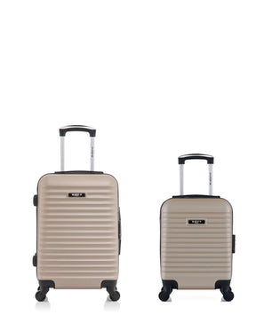 Lot de 2 Valises Rigides Cabine et Cabine XXS BRAZILIA