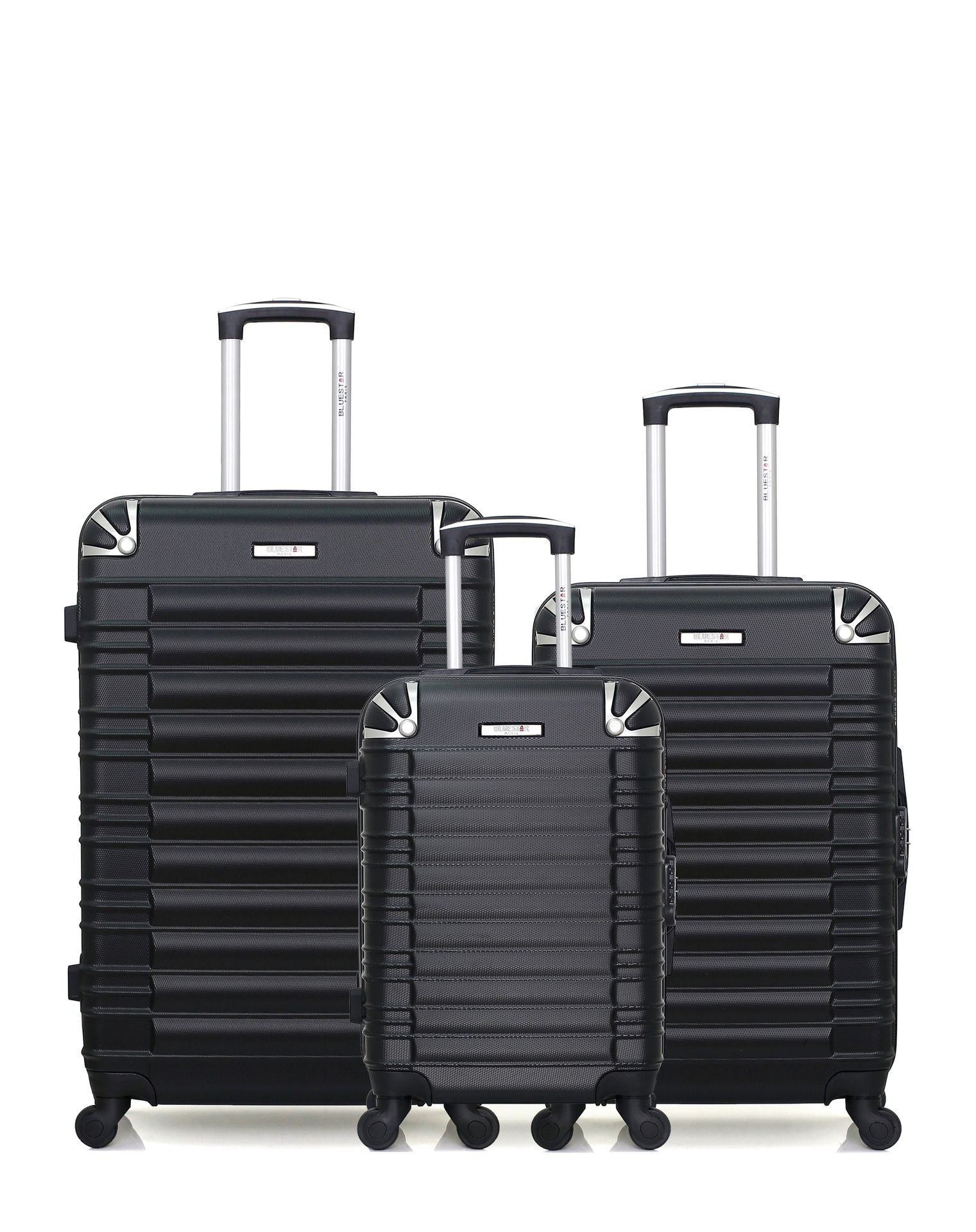 Lot de 3 Valises Rigides Grand Format, Taille Moyenne et Cabine LIMA