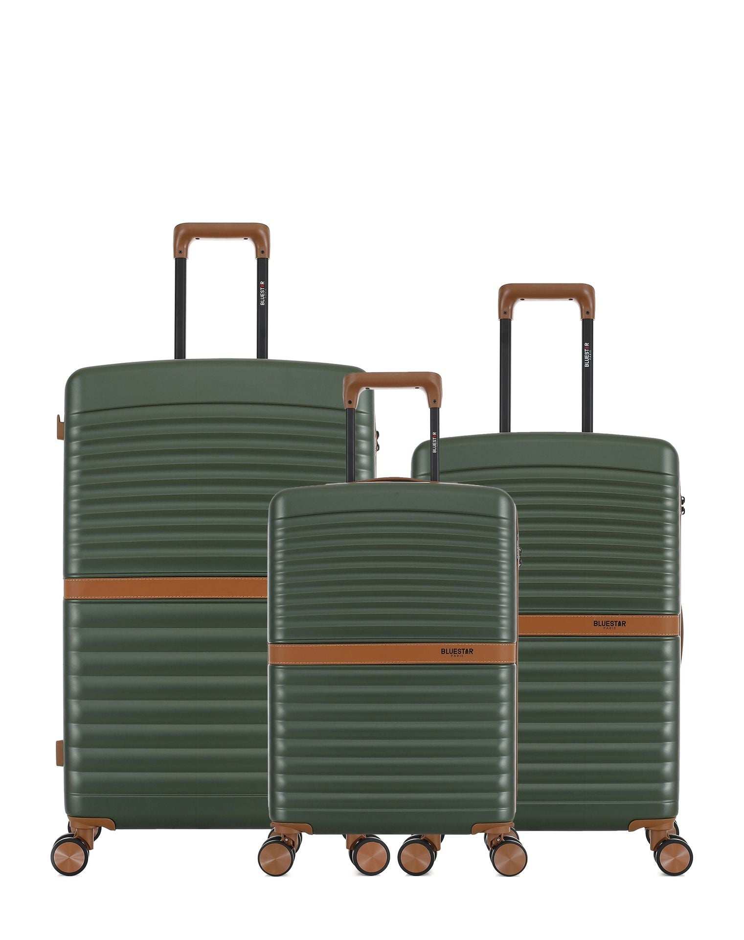 Lot de 3 Valises Rigides Grand Format, Week-end et Cabine BELAIR