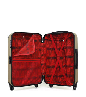 Lot de 3 Valises Rigides Taille Moyenne, Cabine et Cabine XXS BUCAREST