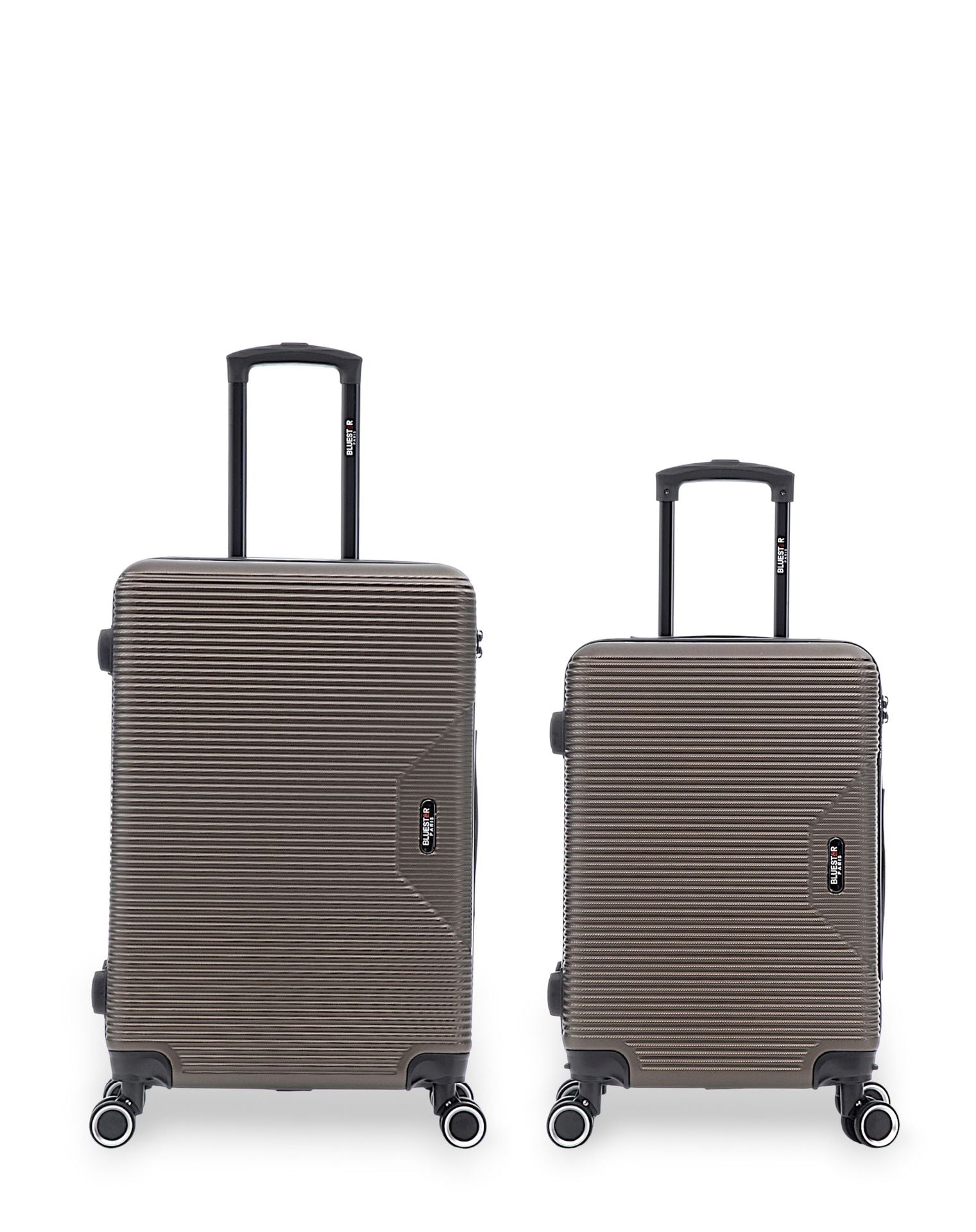 Lot de 2 Valises Rigides Taille Moyenne et Cabine WAGRAM