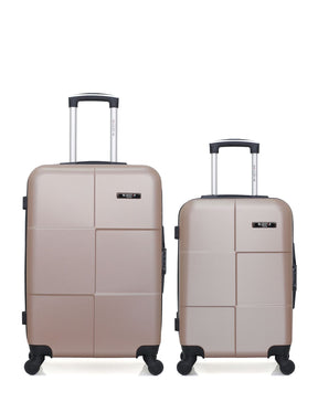 Lot de 2 - Valise weekend et valise cabine MIAMI