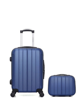 Lot de 2 Valises Rigides Cabine et Vanity NAPOLI