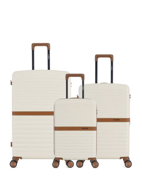 Lot de 3 Valises Rigides Grand Format, Week-end et Cabine XS BELAIR