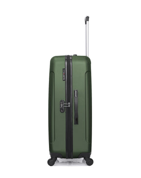 Lot de 3 Valises Rigides Grand Format, Cabine et Vanity NAPOLI