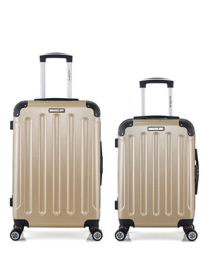 BLUESTAR  -  Lot de 2  -  Valise weekend et valise cabine TUNIS